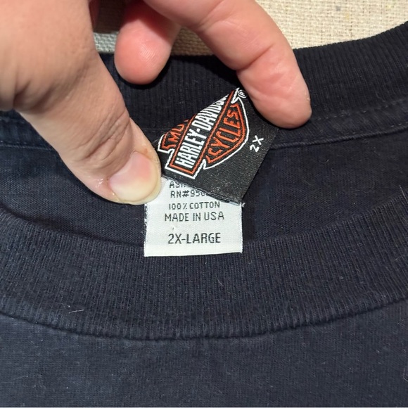 VTG 2006 Harley Davidson Sturgis 66th Black Hills Rally South Dakota Shirt 2XL - Picture 4 of 8